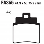 Klocki hamulcowe EBC SFA355