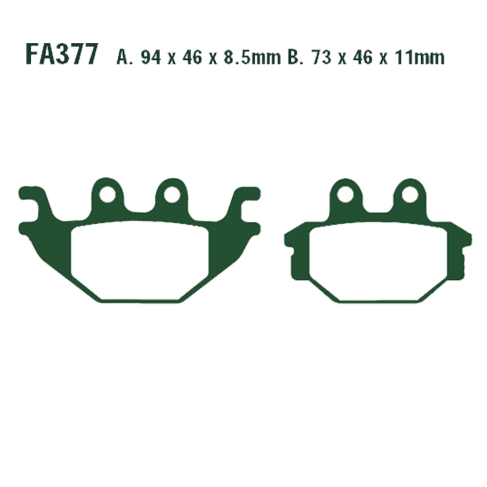 Klocki hamulcowe EBC FA377R