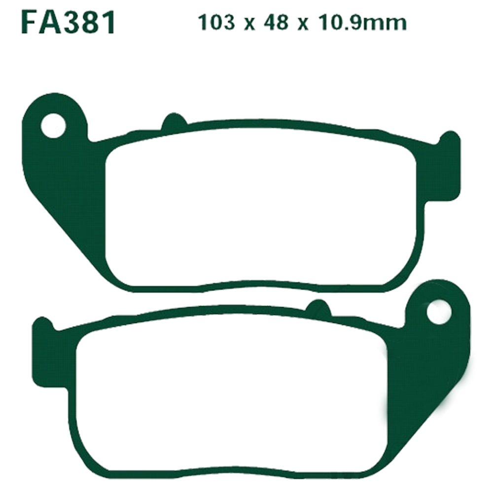 Klocki hamulcowe EBC FA381