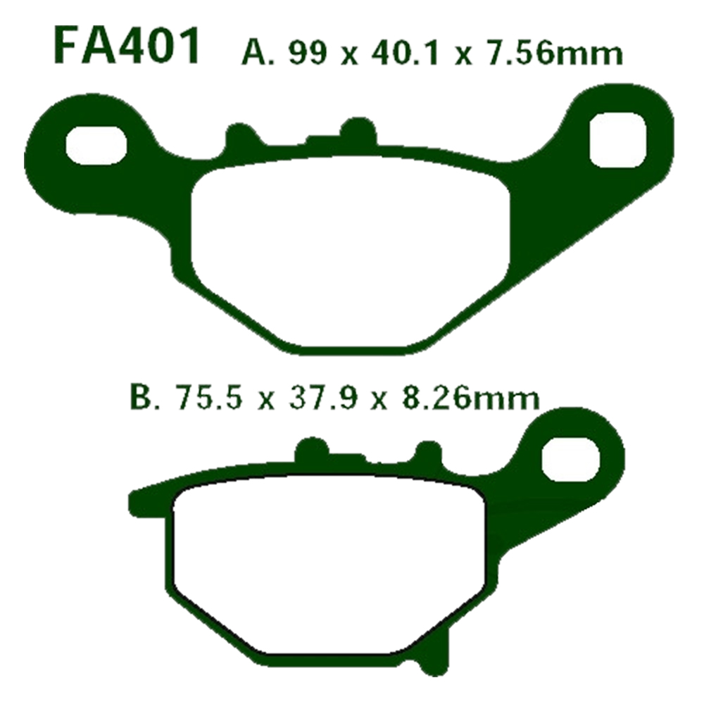 Klocki hamulcowe EBC FA401R