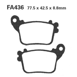  Klocki hamulcowe EBC FA436