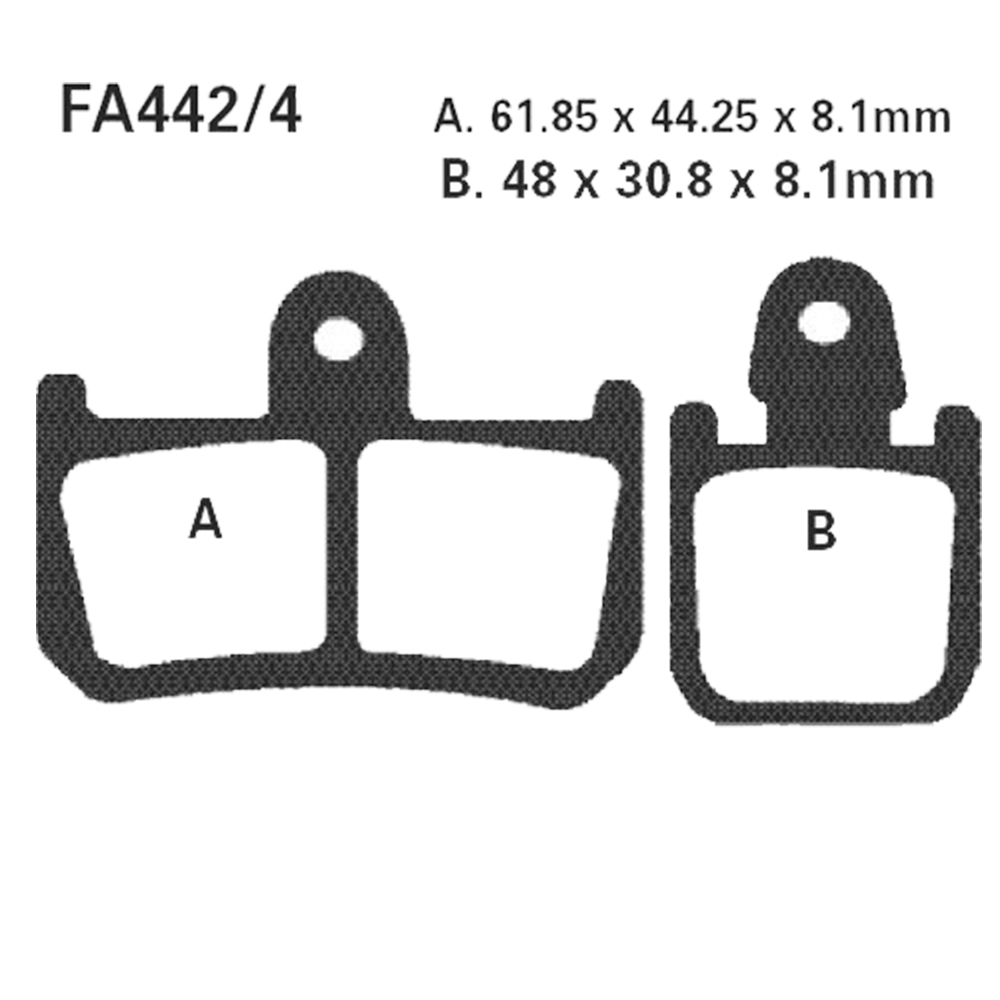 Klocki hamulcowe EBC FA442/4
