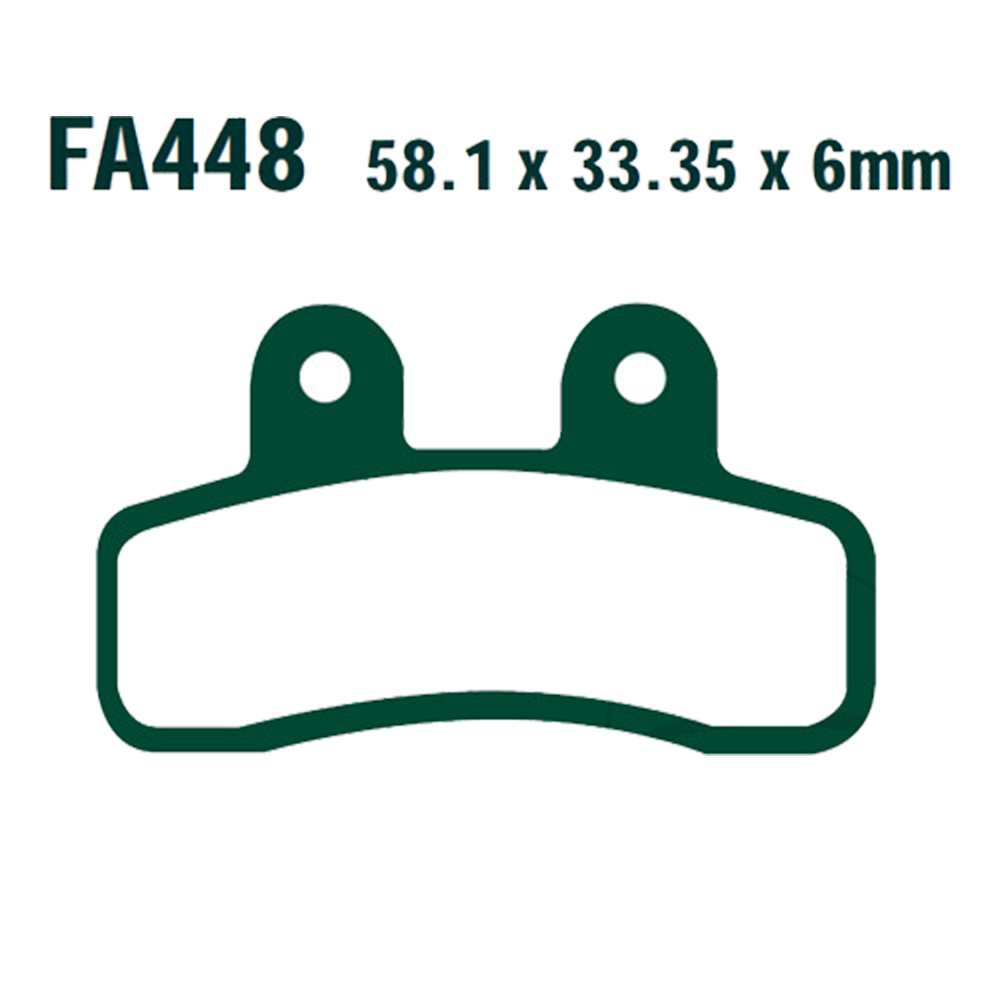 Klocki hamulcowe EBC FA448