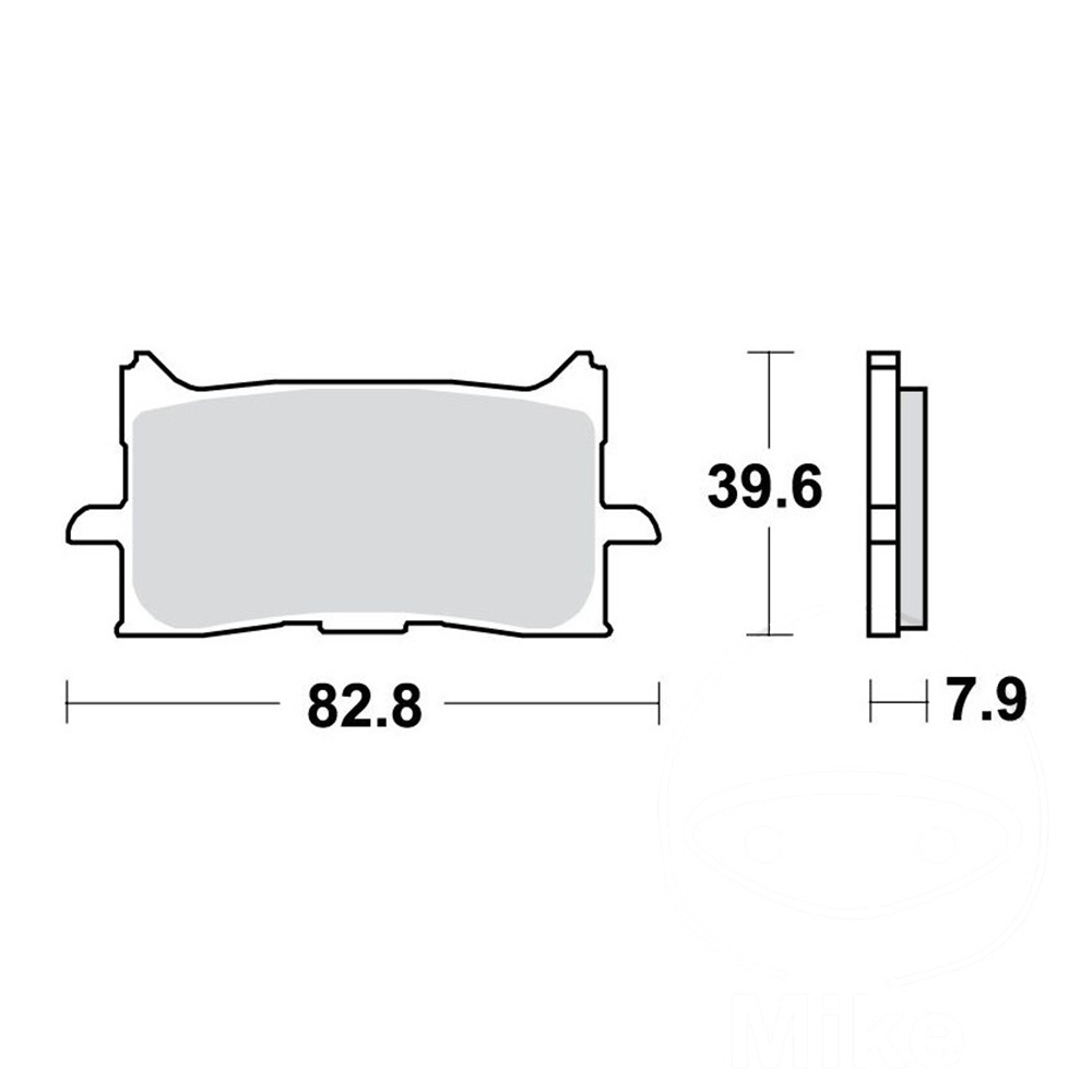Klocki hamulcowe TRW Lucas MCB888SV (zamiennik EBC FA679)