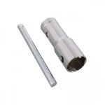 Klucz do świec 16/18/21mm, (gwint św. 10,12 i 14mm), dł. 75 mm