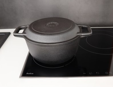 Kociołek 3w1 żeliwny 10l mk601