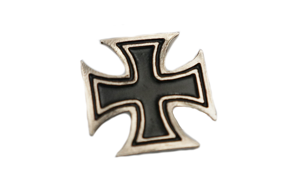Broszka - wpinka - znaczek - Krzyż maltański