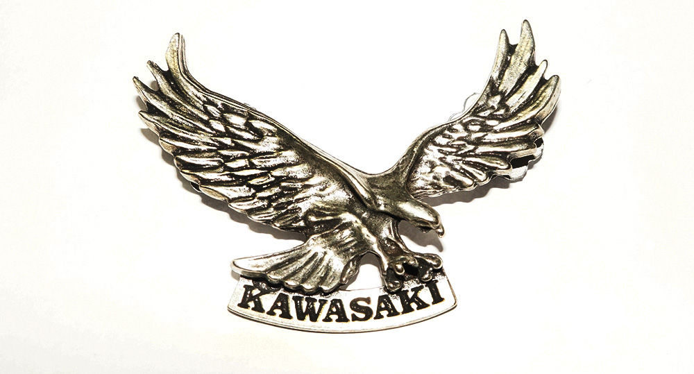 Broszka - wpinka - znaczek - Orzeł Kawasaki
