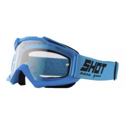  Gogle Shot Racing Assault  kolor niebieski szybka przeźroczysta