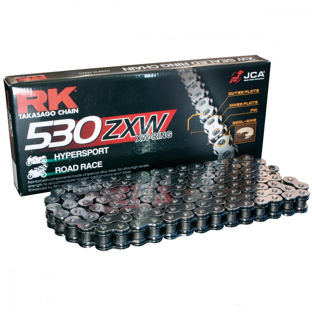 Łańcuch napędowy RK 530ZXW/114 otwarty z zakuwką