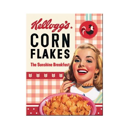 Magnes na lodówkę Kelloggs - Girl Corn Flakes