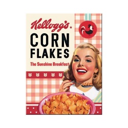  Magnes na lodówkę Kelloggs - Girl Corn Flakes