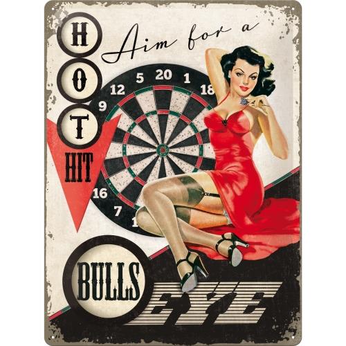 Metalowy Plakat 30 x 40cm Bulls Eye