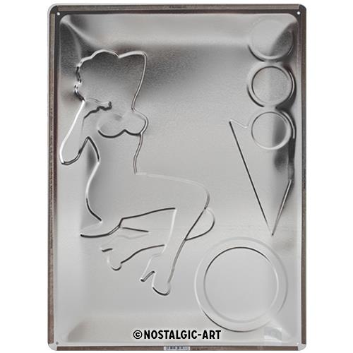 Metalowy Plakat 30 x 40cm Bulls Eye