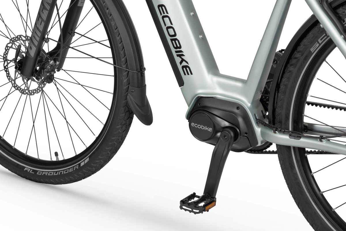 Rower elektryczny Ecobike LX 400 Arctic Silver