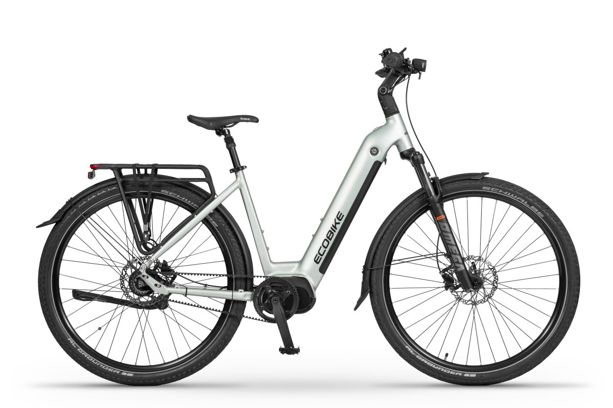 Rower elektryczny Ecobike LX 400 Arctic Silver