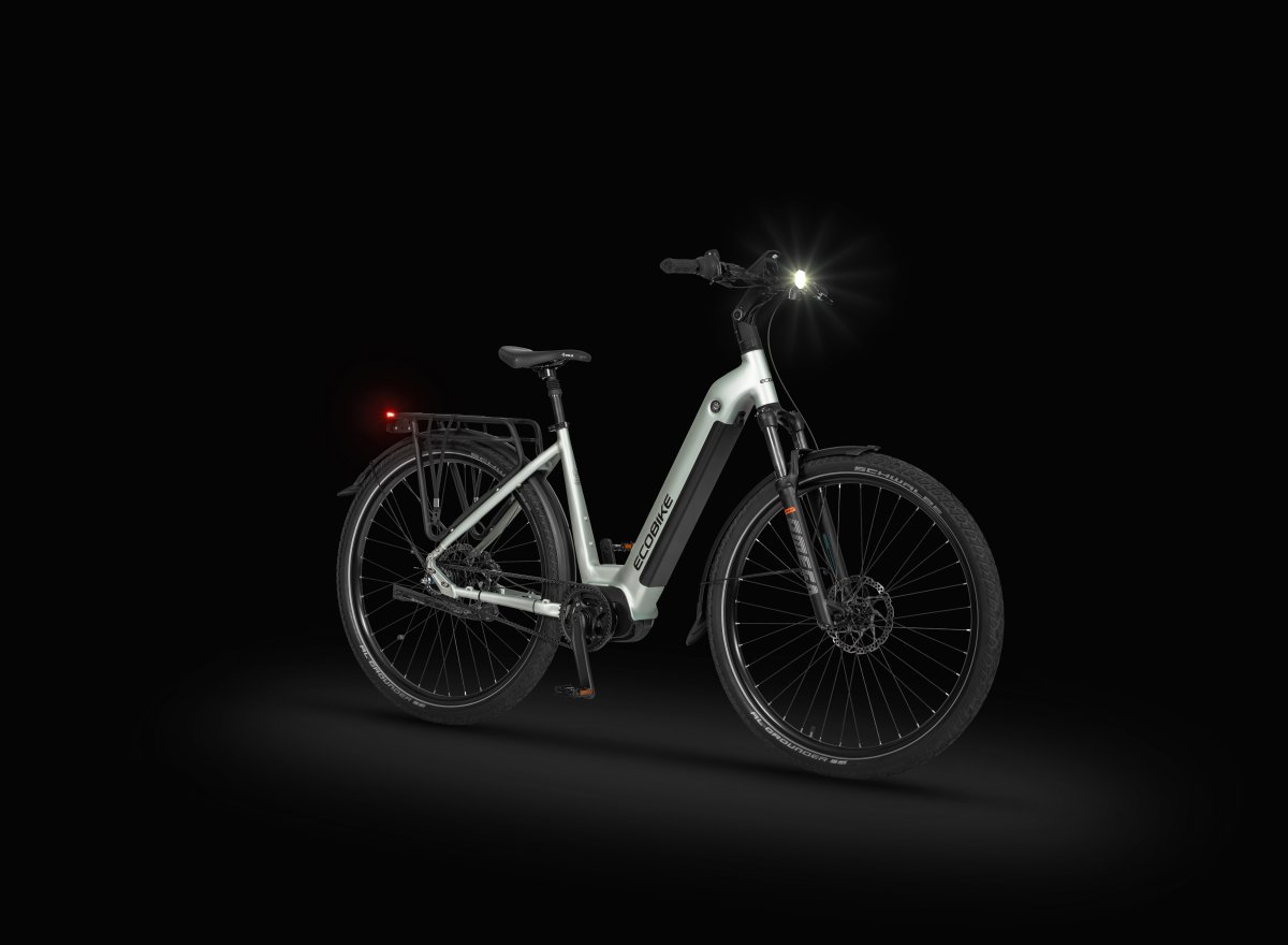 Rower elektryczny Ecobike LX 400 Arctic Silver