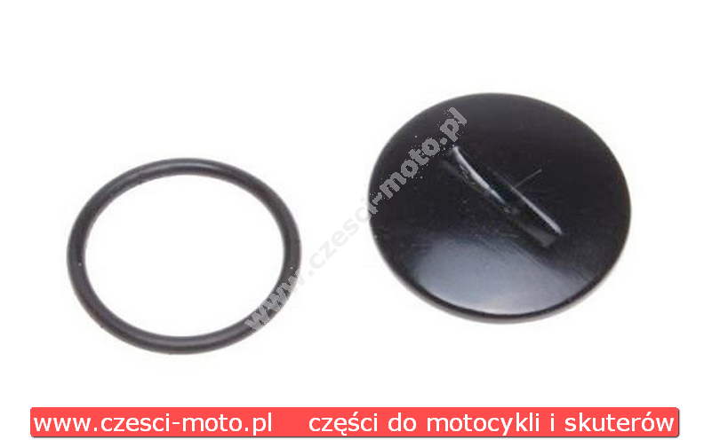Korek dolny pokrywy lewej (duży) do motocykli 125 ccm z silnikiem 154FMI