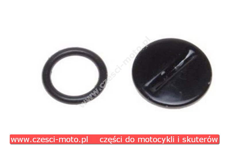 Korek górny pokrywy lewej (mały) do motocykli 125 ccm z silnikiem 154FMI