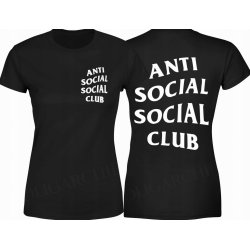  Koszulka damska Anti social social club skateboard ASSC streetwear