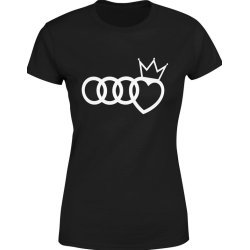  Koszulka damska Audi serce