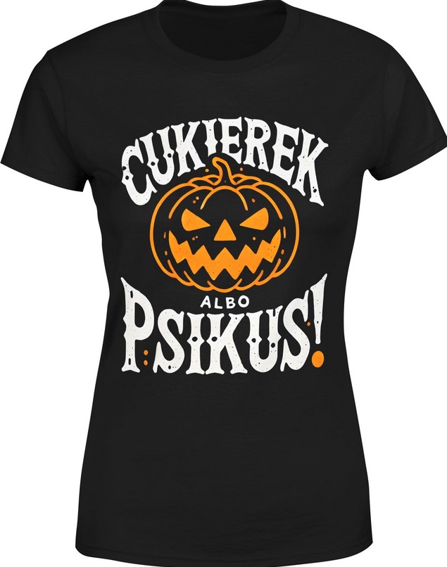 Koszulka damska Cukierek albo psikus Halloween