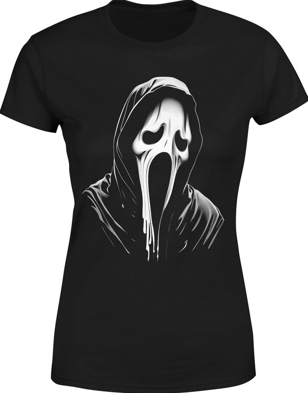 Koszulka damska Ghostface Krzyk Rzeźnik horror