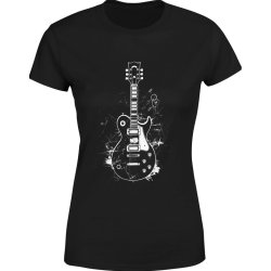  Koszulka damska Gitara Elektryczna Muzyczna