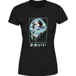  Koszulka damska Hatsune Miku nendoroid Music anime 