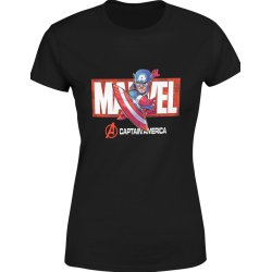  Koszulka damska Kapitan Ameryka Marvel