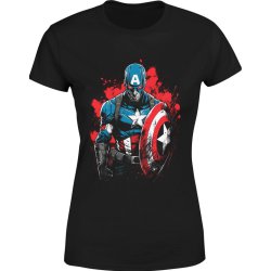  Koszulka damska Kapitan Ameryka Marvel 