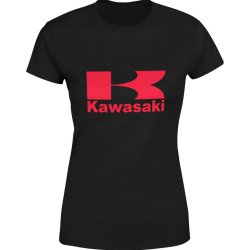  Koszulka damska Kawasaki motocyklowa dla motocyklisty