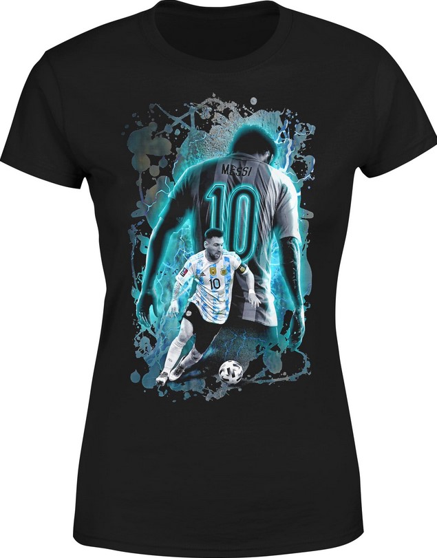 Koszulka damska Messi Argentyna Goat Leo