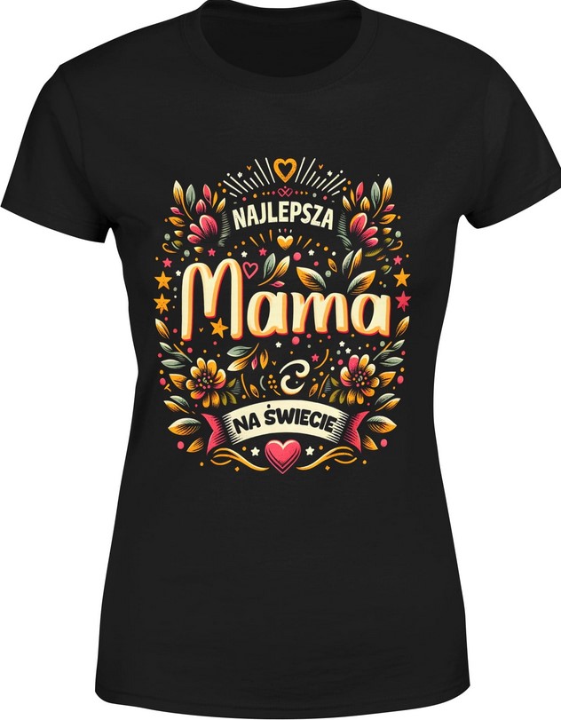 Koszulka damska Najlepsza Mama na świecie