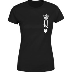 Koszulka damska Queen karta Królowa