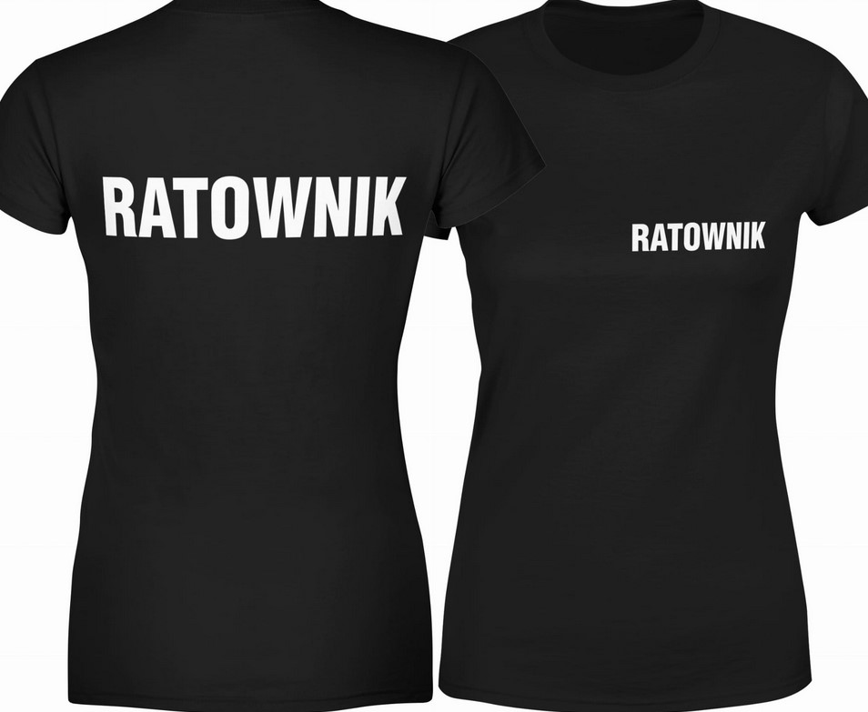 Koszulka damska Ratownik ratownictwo