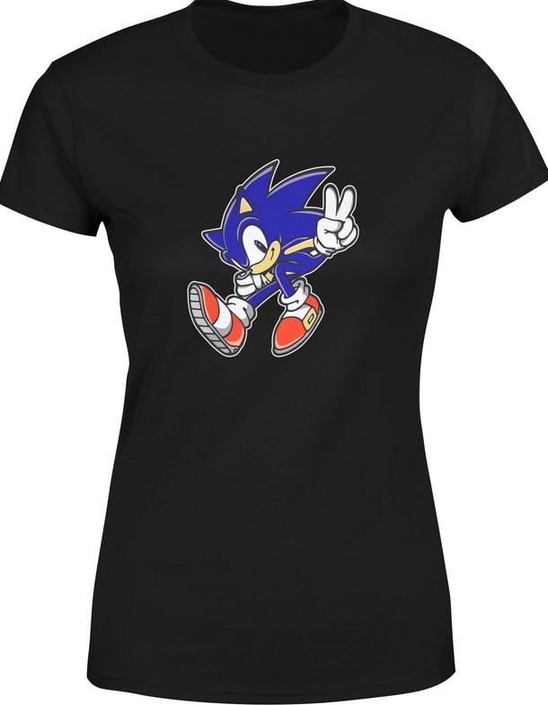 Koszulka damska Sonic Sega gra Hedgehog