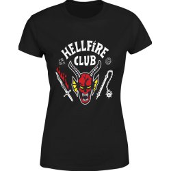  Koszulka damska Stranger Things Hellfire club 