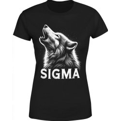  Koszulka damska Wyjący Wilk Sigma
