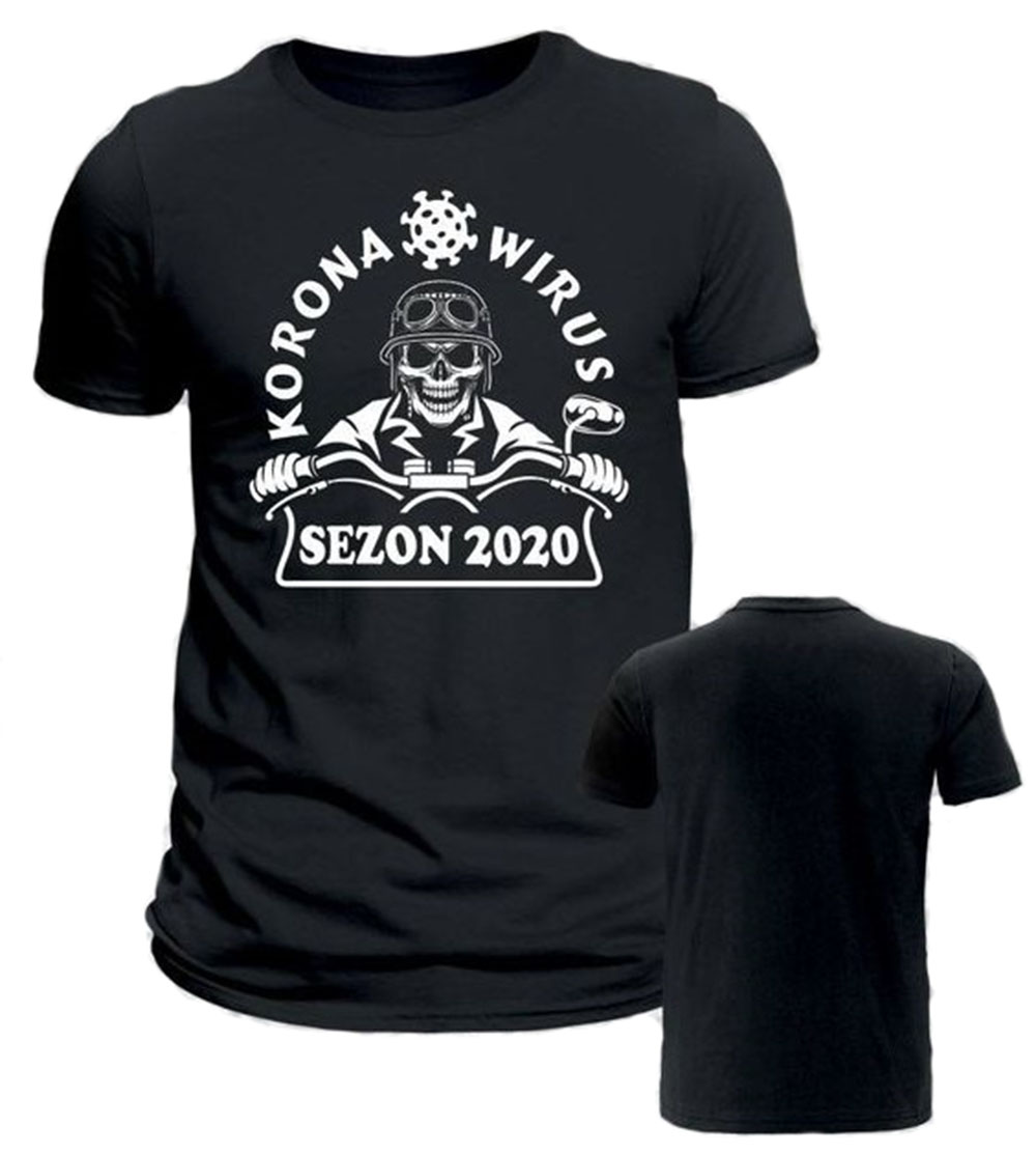 Koszulka Koronawirus Sezon 2020