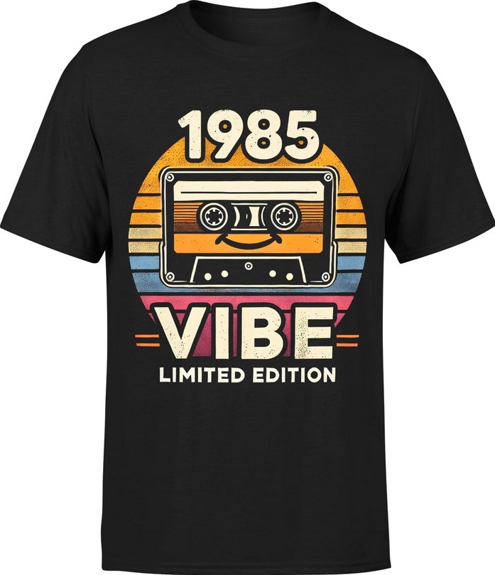 Koszulka męska 1985 vibe limited edition 40 lat urodziny