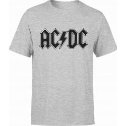  Koszulka męska AC/DC muzyka rock metal szara
