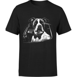 Koszulka męska Amstaff pies z psem