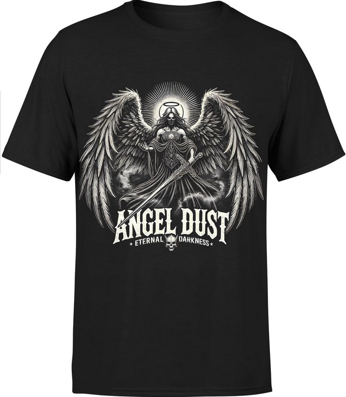 Koszulka męska Angel Dust Anioł ze skrzydłami