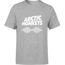  Koszulka męska Arctic Monkeys muzyczna szara