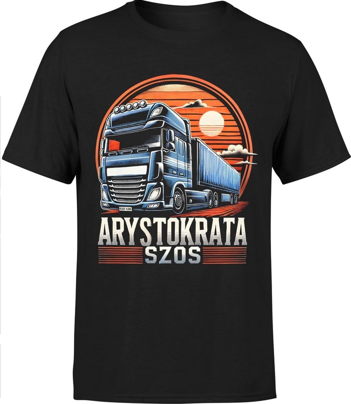 Koszulka męska Arystokrata Szos dla kierowcy Tira