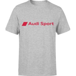  Koszulka męska Audi sport Motoryzacji S-line RS szara
