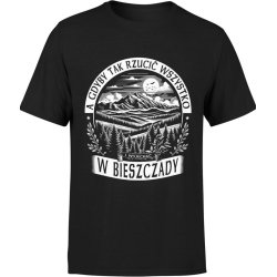  Koszulka męska Bieszczady Góry Podróżnik
