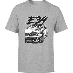  Koszulka męska BMW E39 szara
