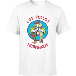  Koszulka męska Breaking Bad Los Pollos Hermanos biała